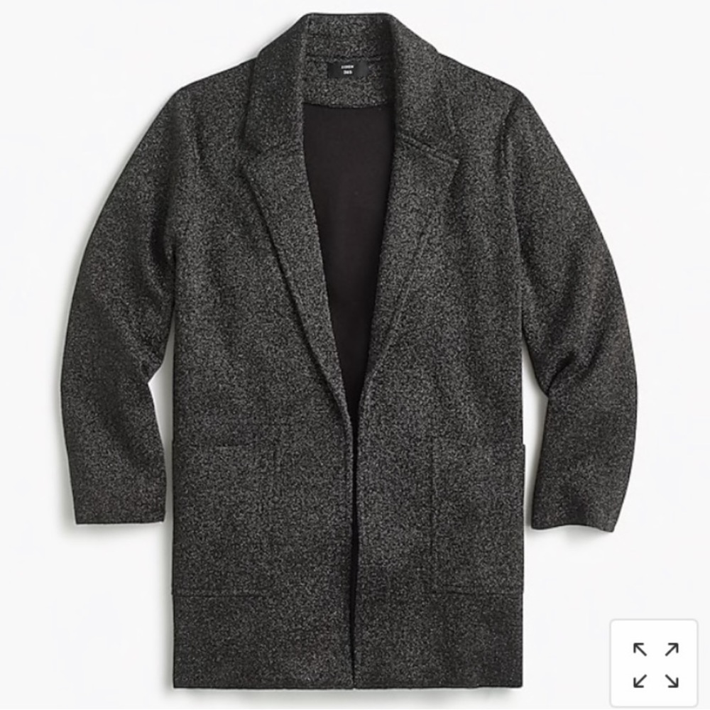 Jcrew Sophie open front sweater blazer